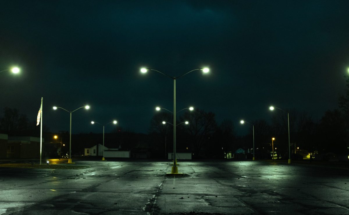 Empty-Parking-Lot-Lights-At-Night